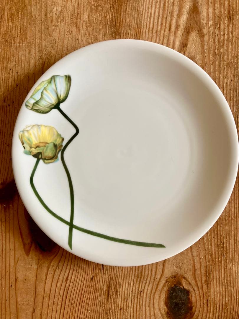 driade(ドリアデ) イタリヤ　花絵柄プレート（5枚組）25ｃｍ