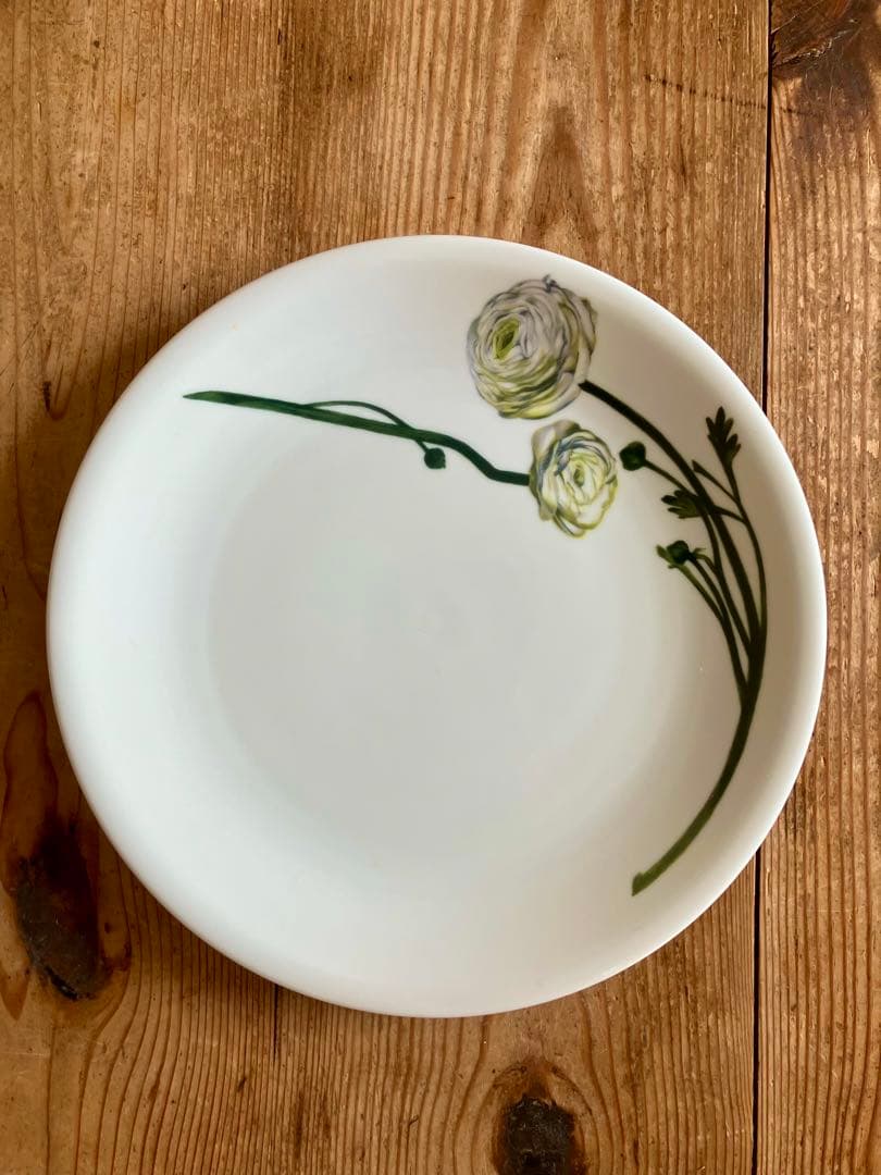 driade(ドリアデ) イタリヤ　花絵柄プレート（5枚組）25ｃｍ