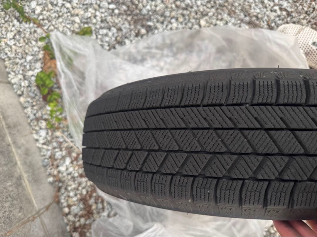 ②165×65×14 エブリィワゴン専用ホイールつき ブリザック VRX3 4本