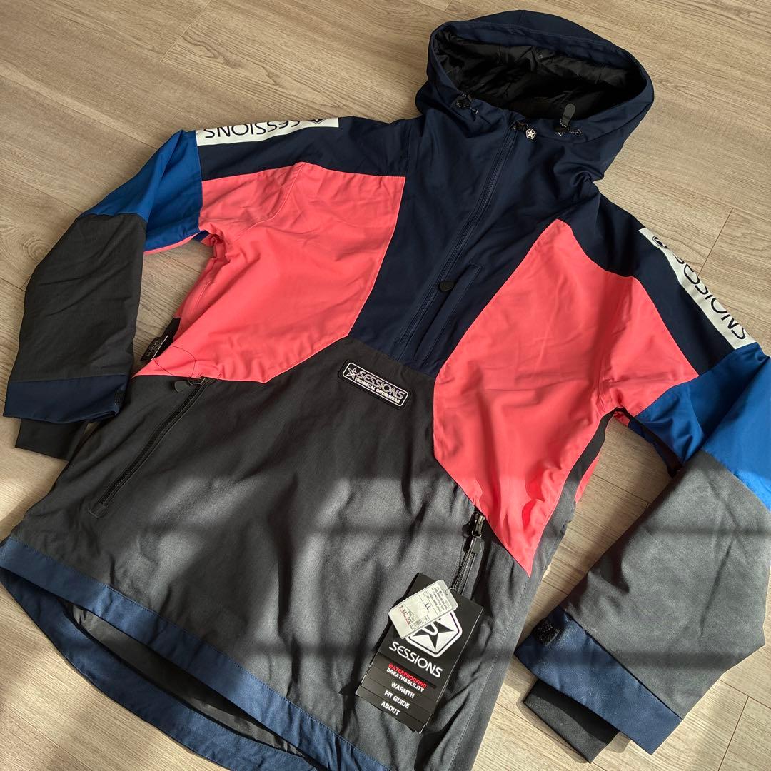 未使用 SESSIONS セッションズ スノーボードウェア ジャケット XL