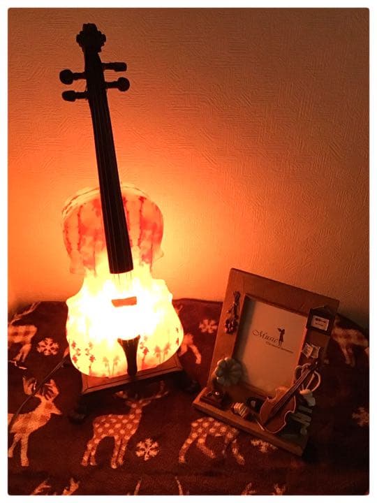 ◆セット売り！◆バイオリンランプ◆フォトスタンド◆アンティーク◆骨董◆オシャレ◆