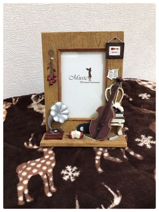 ◆セット売り！◆バイオリンランプ◆フォトスタンド◆アンティーク◆骨董◆オシャレ◆