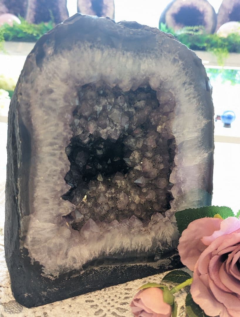 癒やしの光　アメジストドーム ウルグアイ産 浄化開運 天然石