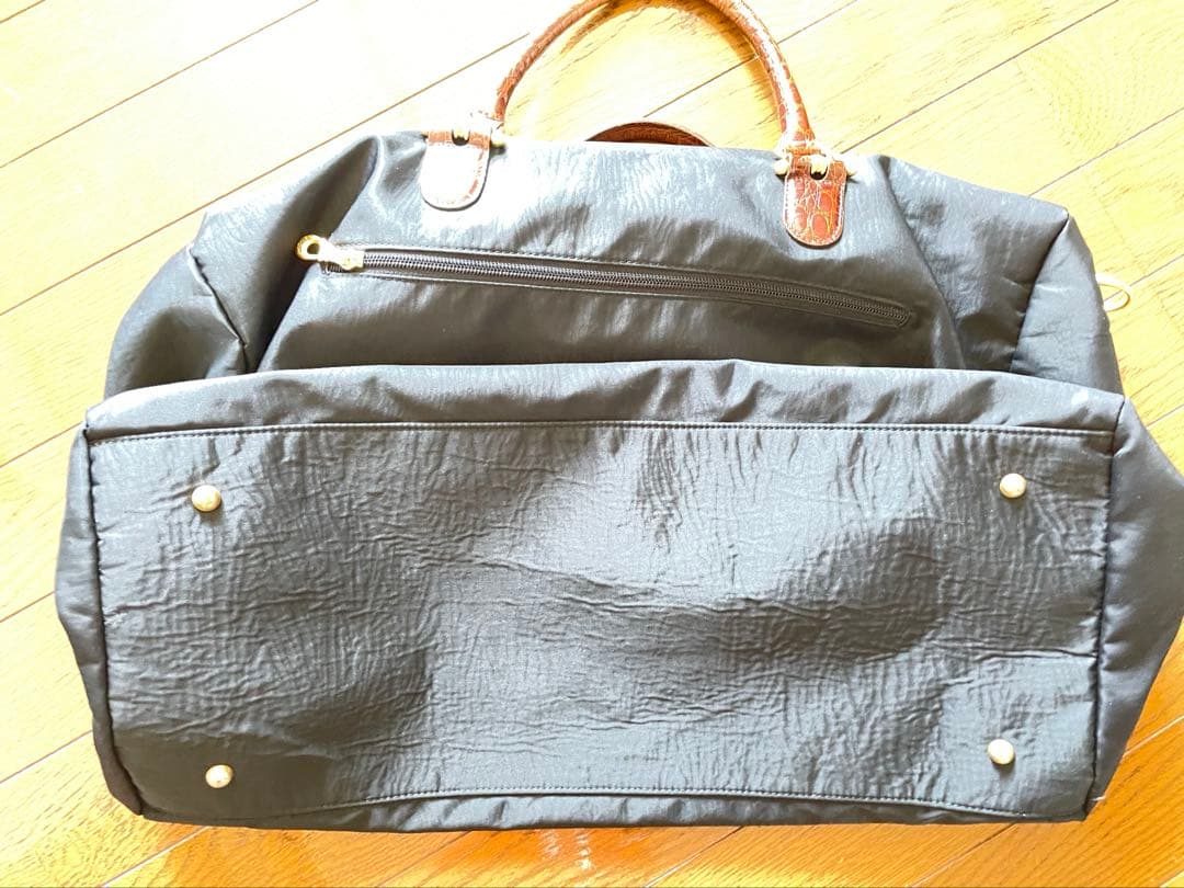 バレンシアガ　ボストンバッグ、黒　ツーウェイ