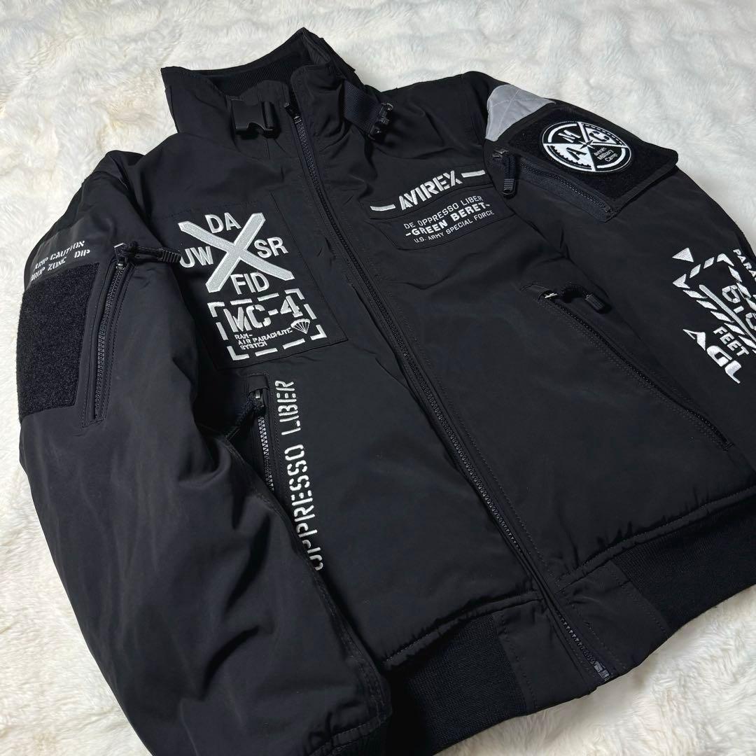 レア✨AVIREX AMC MA-1 MOD HALO フライトジャケット L