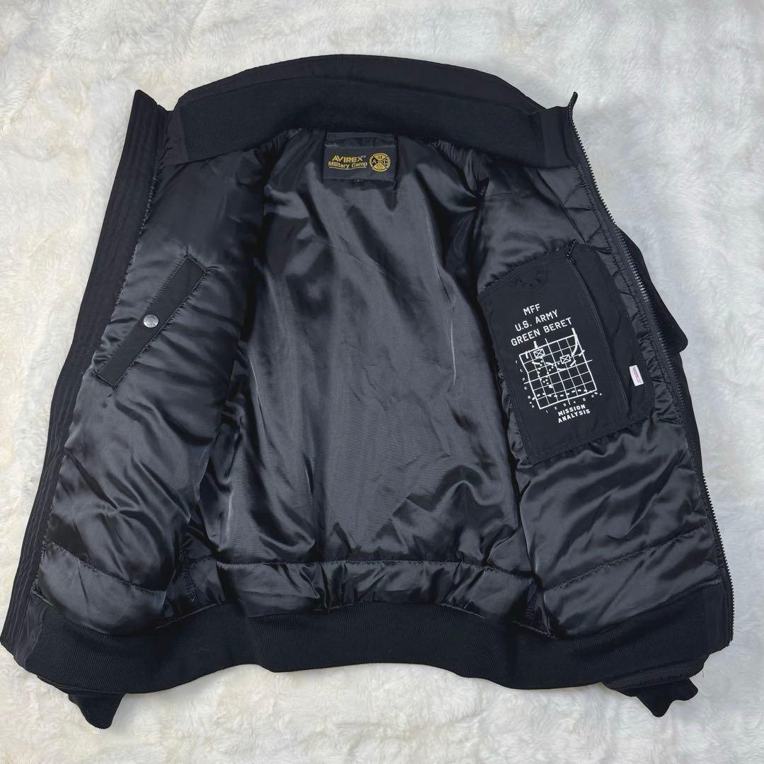 レア✨AVIREX AMC MA-1 MOD HALO フライトジャケット L