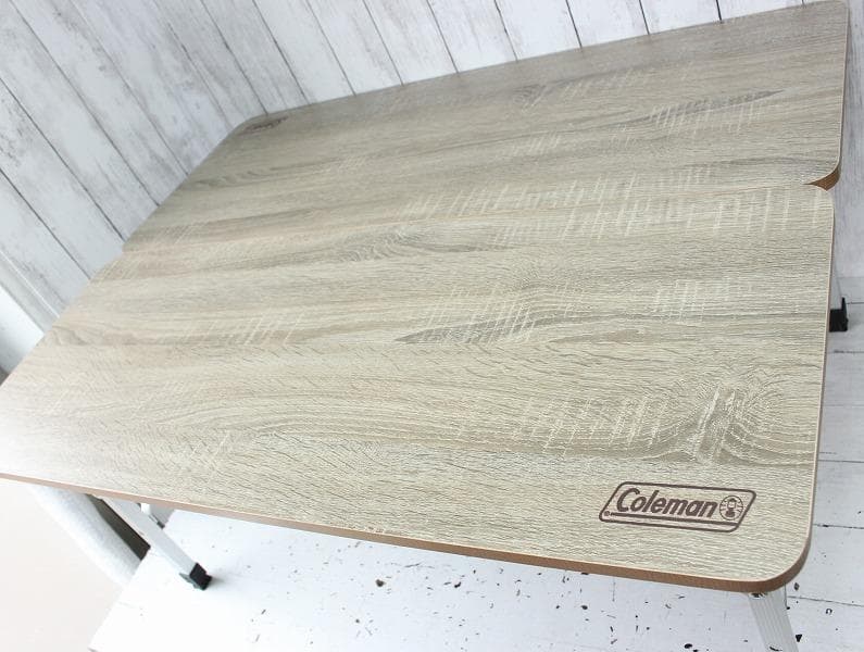 美品 コールマン フォールディングリビングテーブル 90
