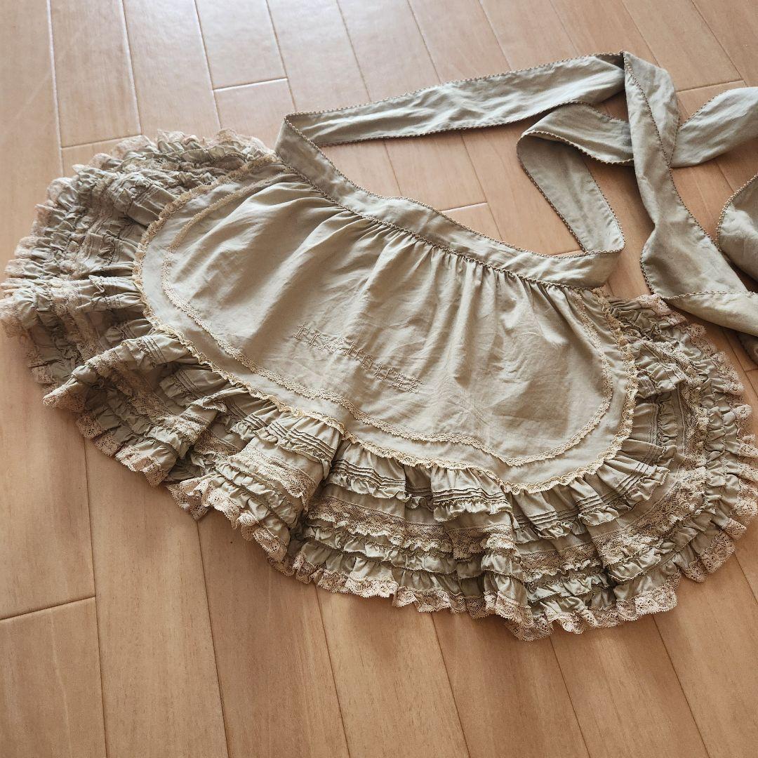 よ*こ様 PINK HOUSE ピンクハウス フリル レース エプロン