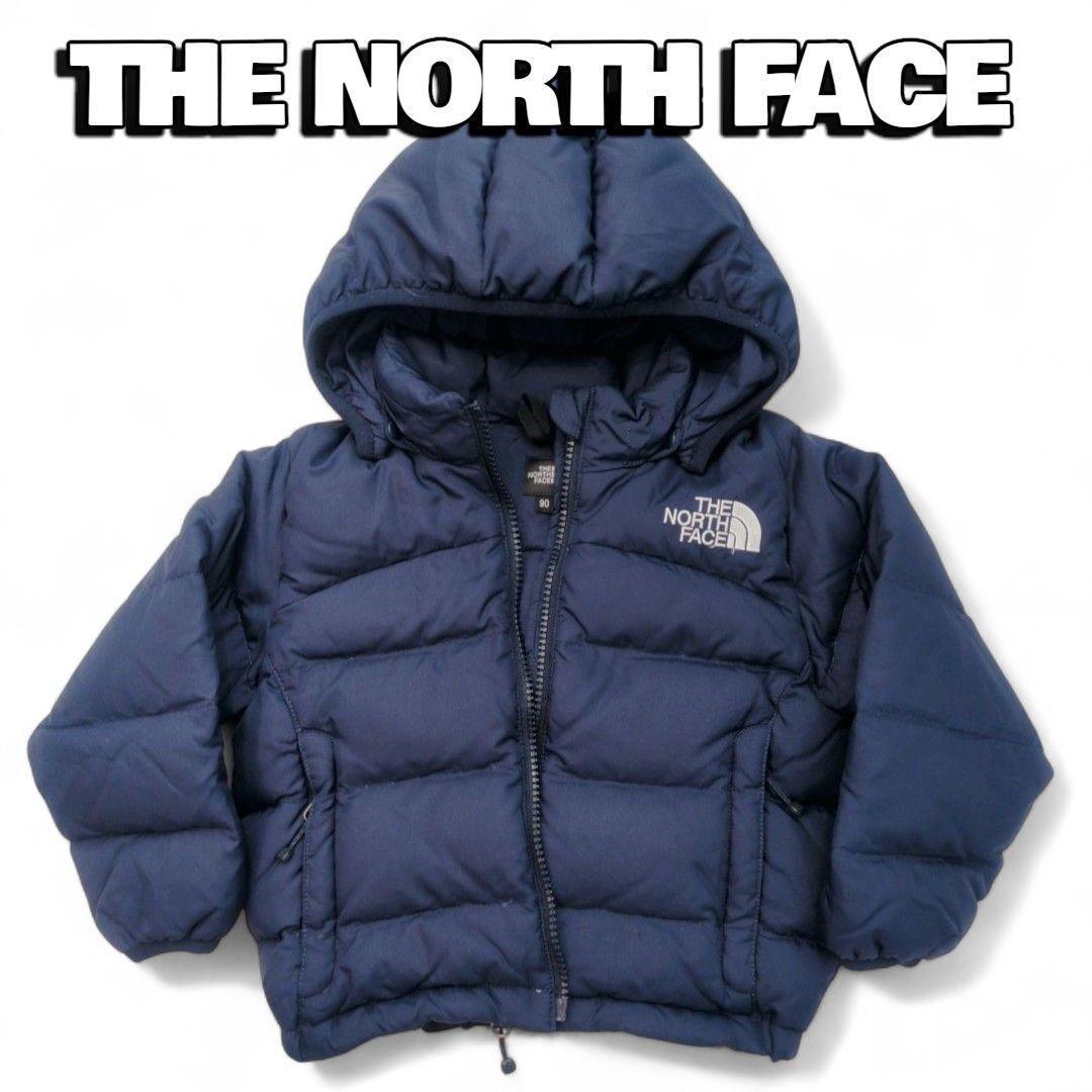 THE NORTH FACE キッズ ダウンジャケット ネイビー 90