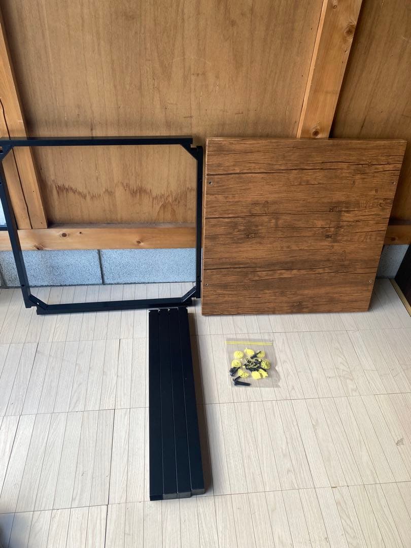 【引取or配達限定】ベッド シングル フレーム➕ダイニングセット