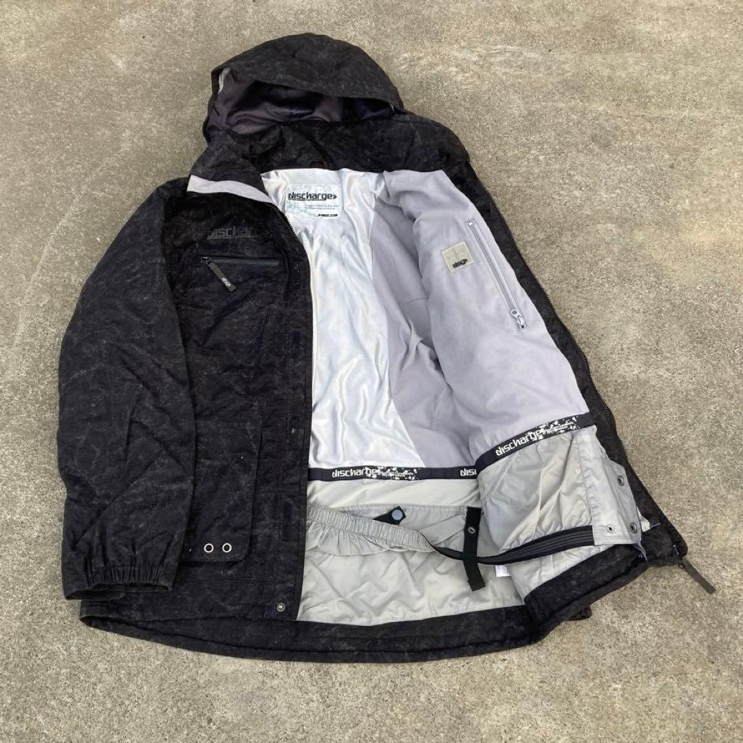 Discharge スノボウェア 上下セット ユニセックス