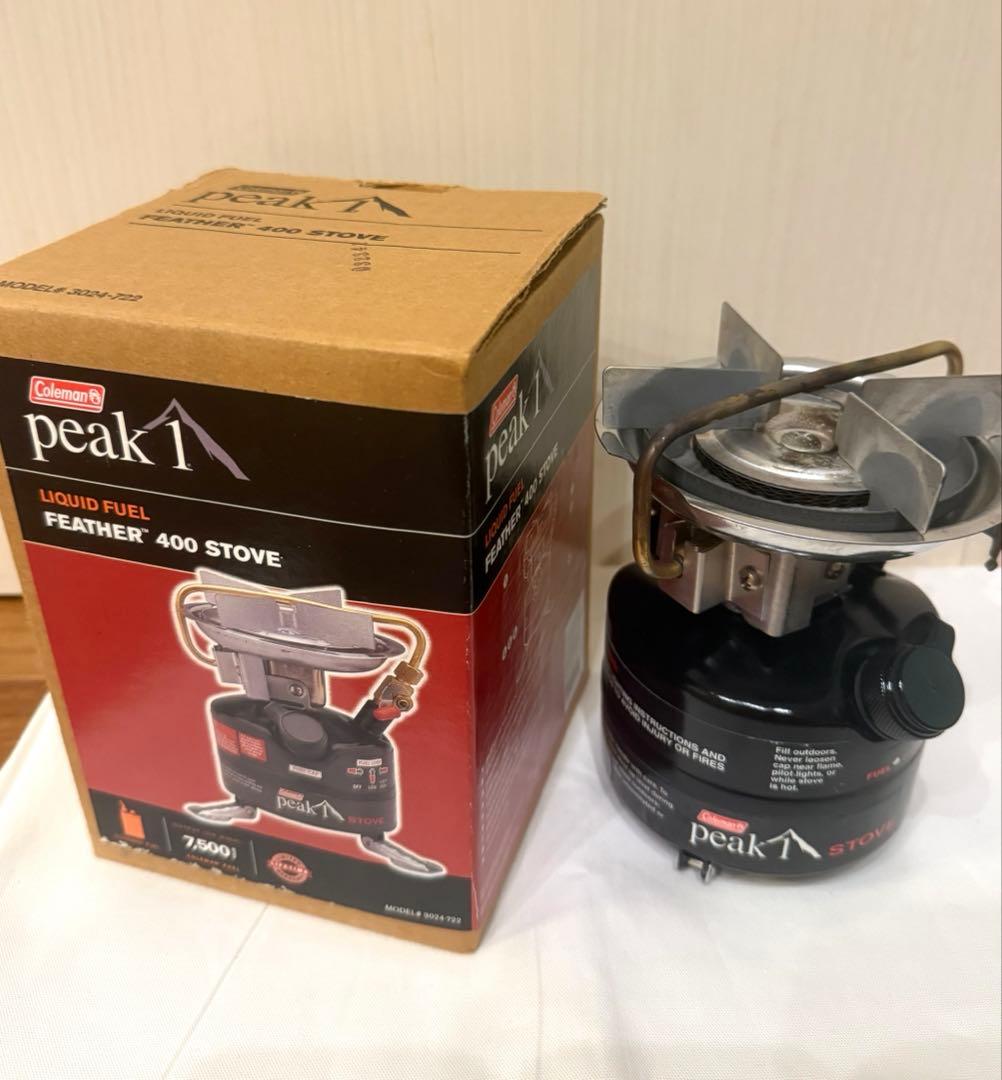 【ほぼ新品】 Coleman Peak1 FEATHER 400 STOVE