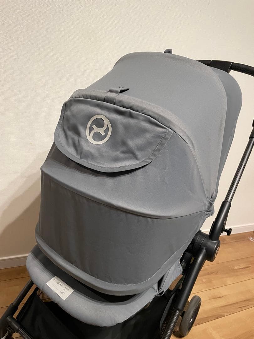 【美品】サイベックス　メリオ　カーボングレー 説明書　購入履歴書あり　グレー