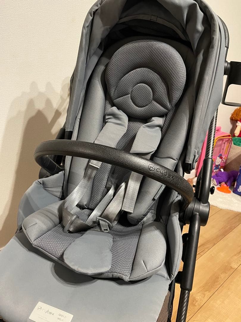 【美品】サイベックス　メリオ　カーボングレー 説明書　購入履歴書あり　グレー