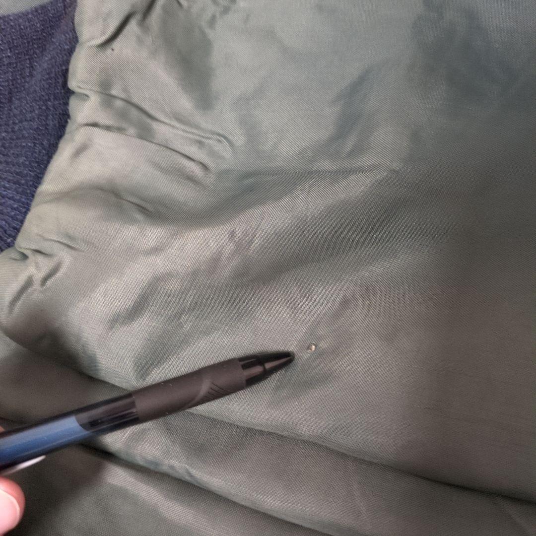 が*が様 80s FLIGHT JACKET ボア襟 ナイロンブルゾン