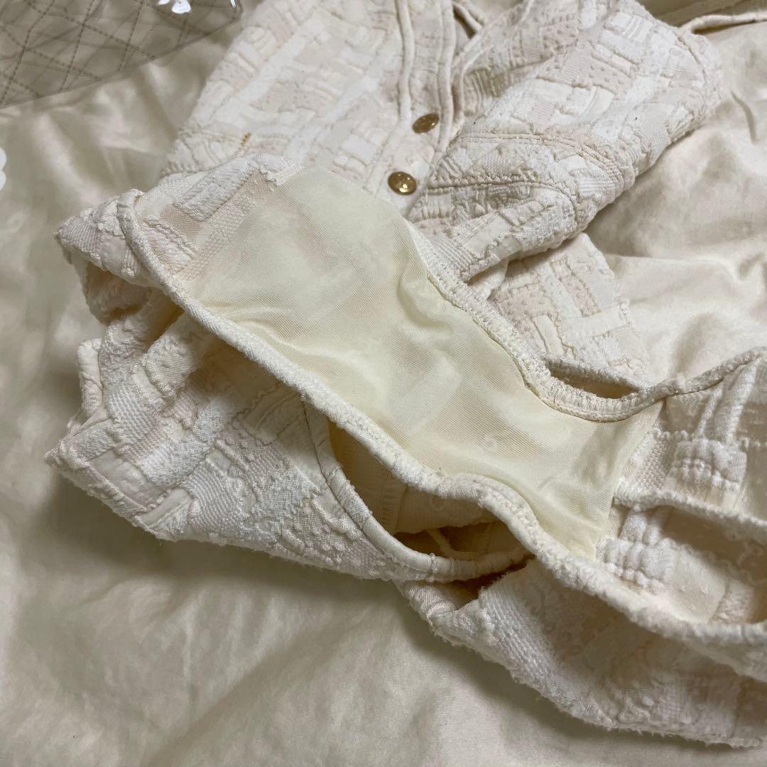 CHANEL ツイード スイムワンピース スイムウェア 水着 ビキニ シャネル