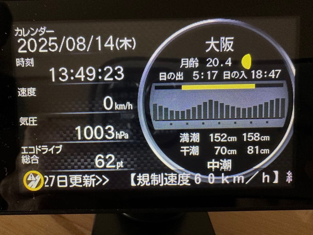 ユピテル　SUPER CAT YK-3000T レーダー探知機