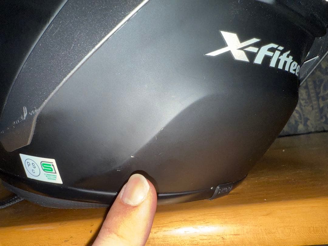 SHOEI X-Fifteenマットブラック フルフェイスヘルメット