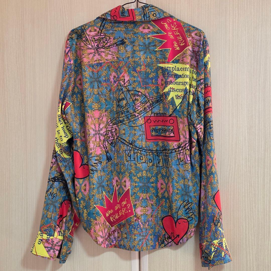 Vivienne Westwood ティーガーデン 柄シャツ