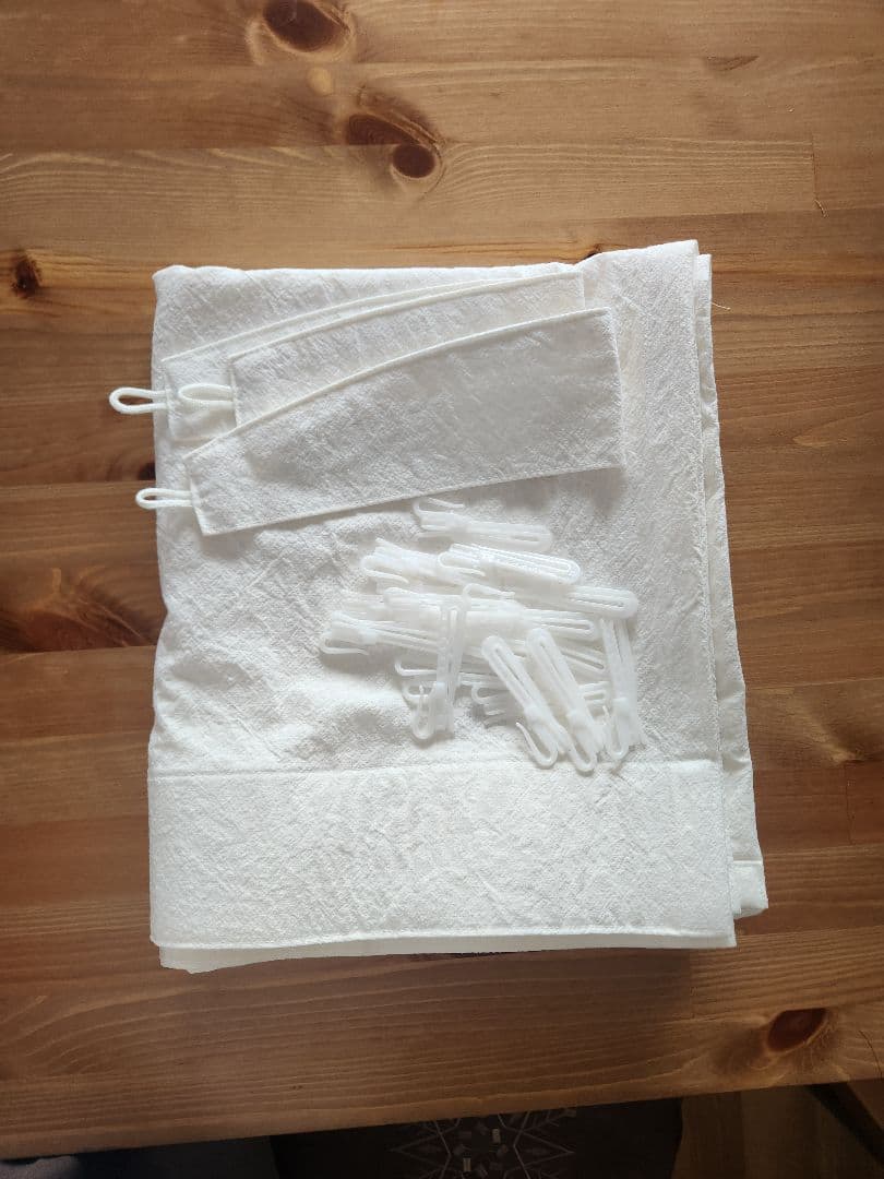 【ゆうさま専用】無印良品　洗いざらしカーテン100×135