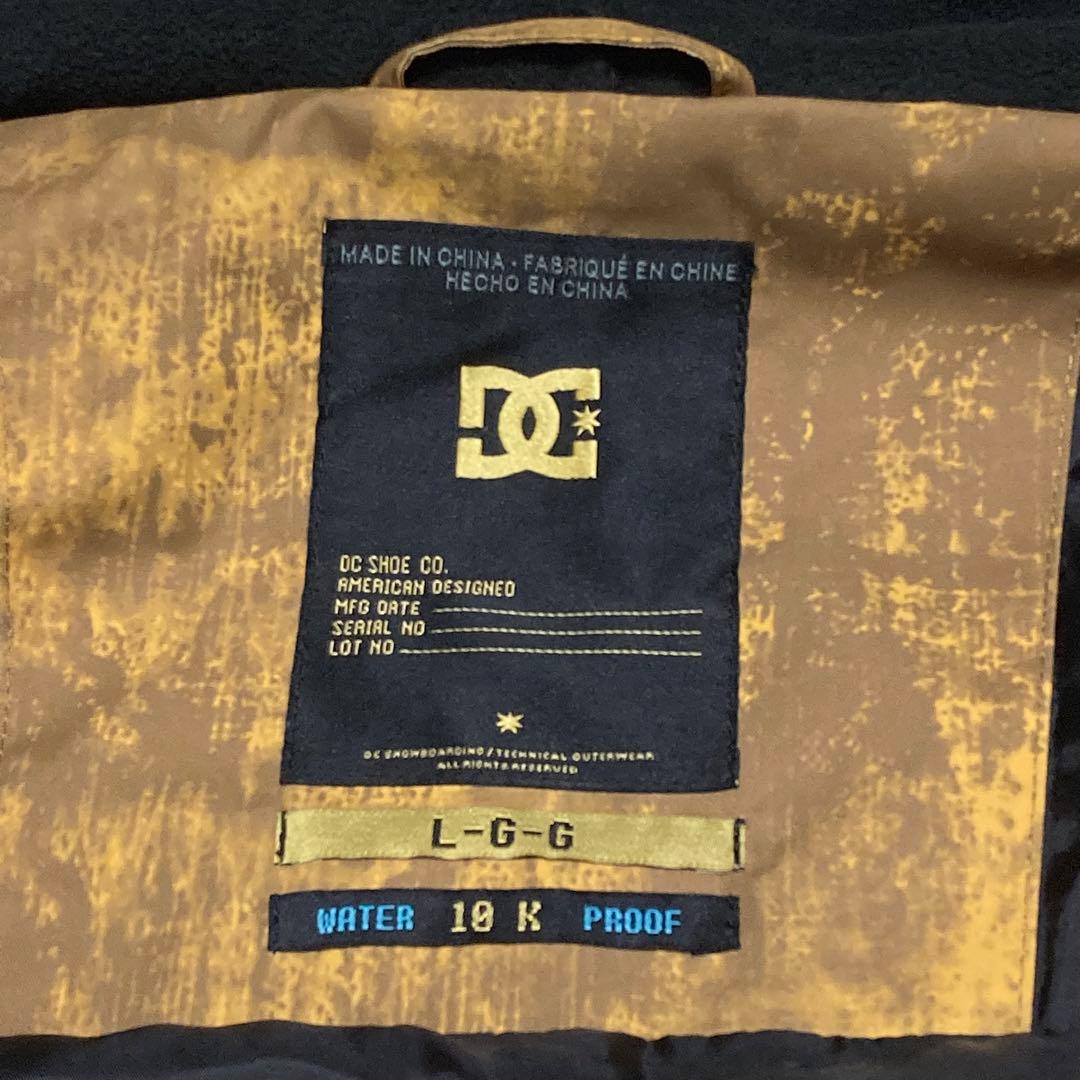 DC SHOES スノーボードウェア ジャケット パーカー重ね着風ジャケット L