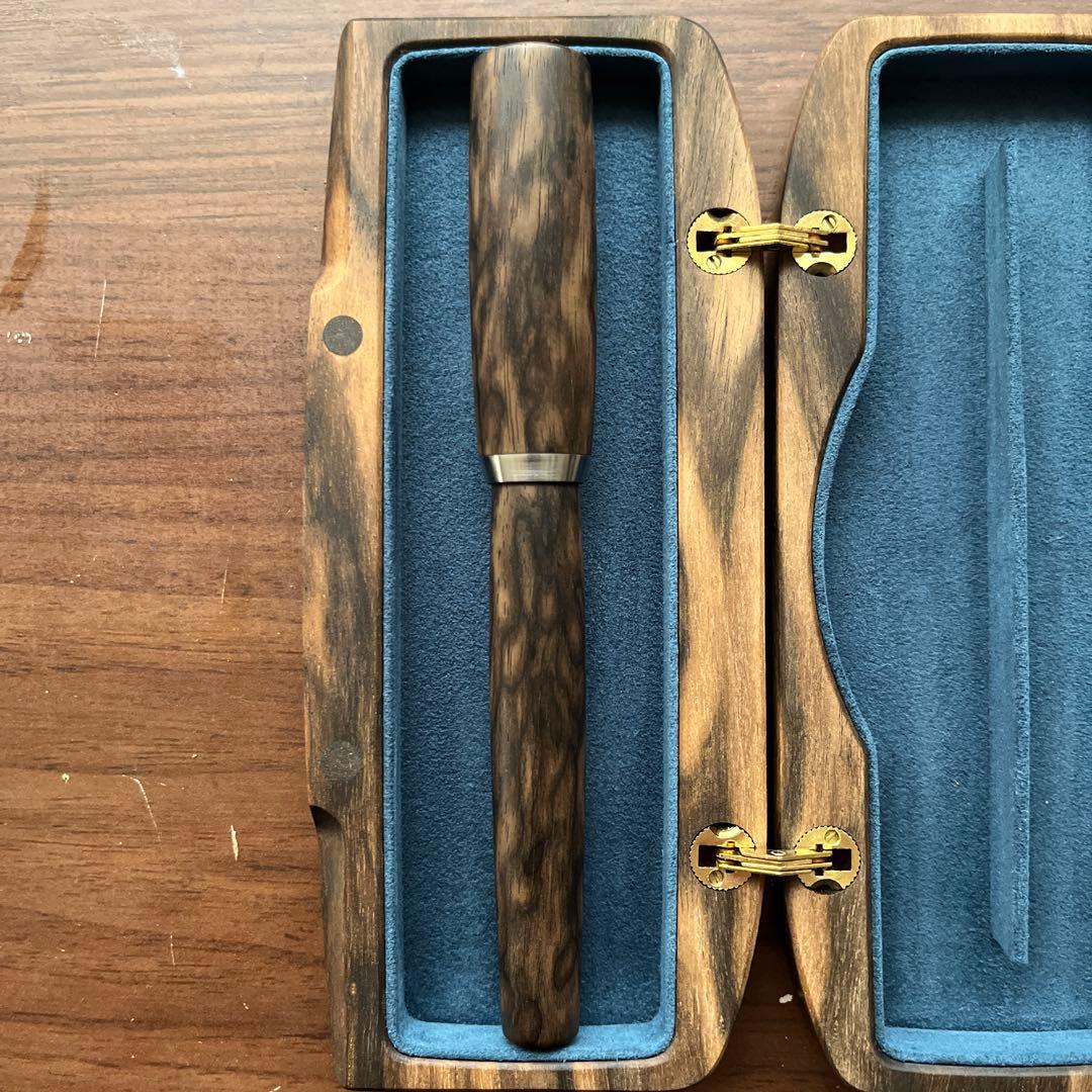 工房楔 黒柿孔雀杢 クローズドエンド楔 コンプロット デューエ