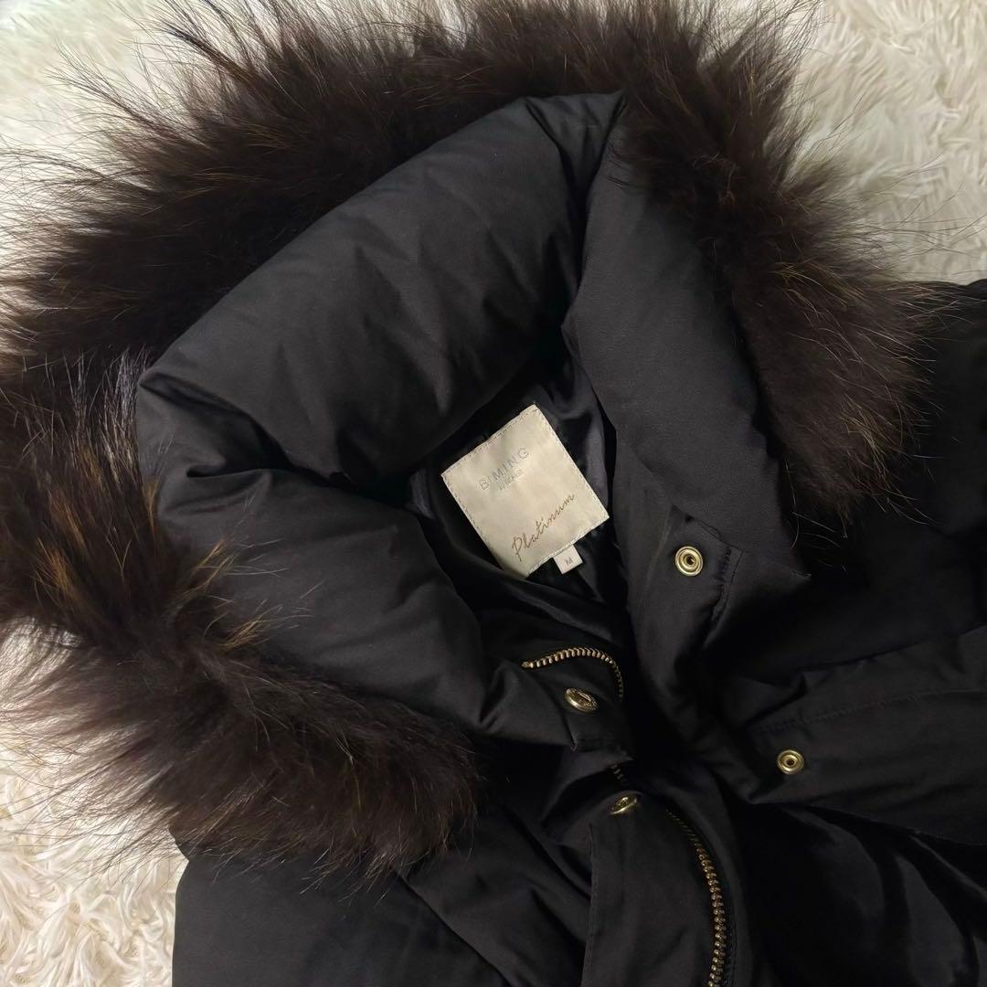 極美品✨ B:MING by BEAMS 河田 ロング ダウンコート ブラックM