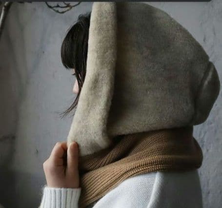 オールドマンズテーラー R&D.M.Co-フーディーマフラー 23AW