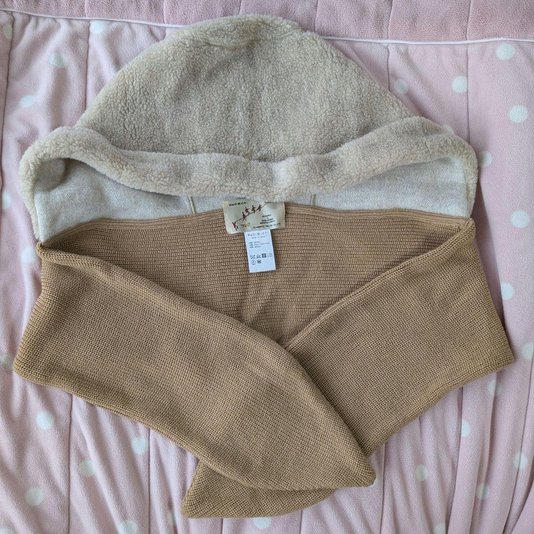 オールドマンズテーラー R&D.M.Co-フーディーマフラー 23AW