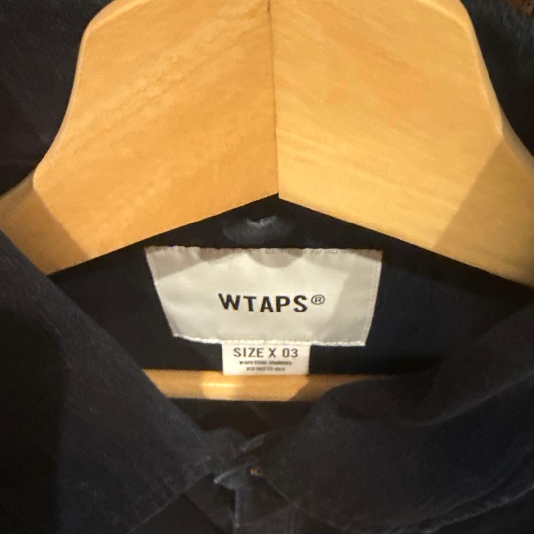 WTAPS ネイビー 長袖シャツ X 03 WCPO