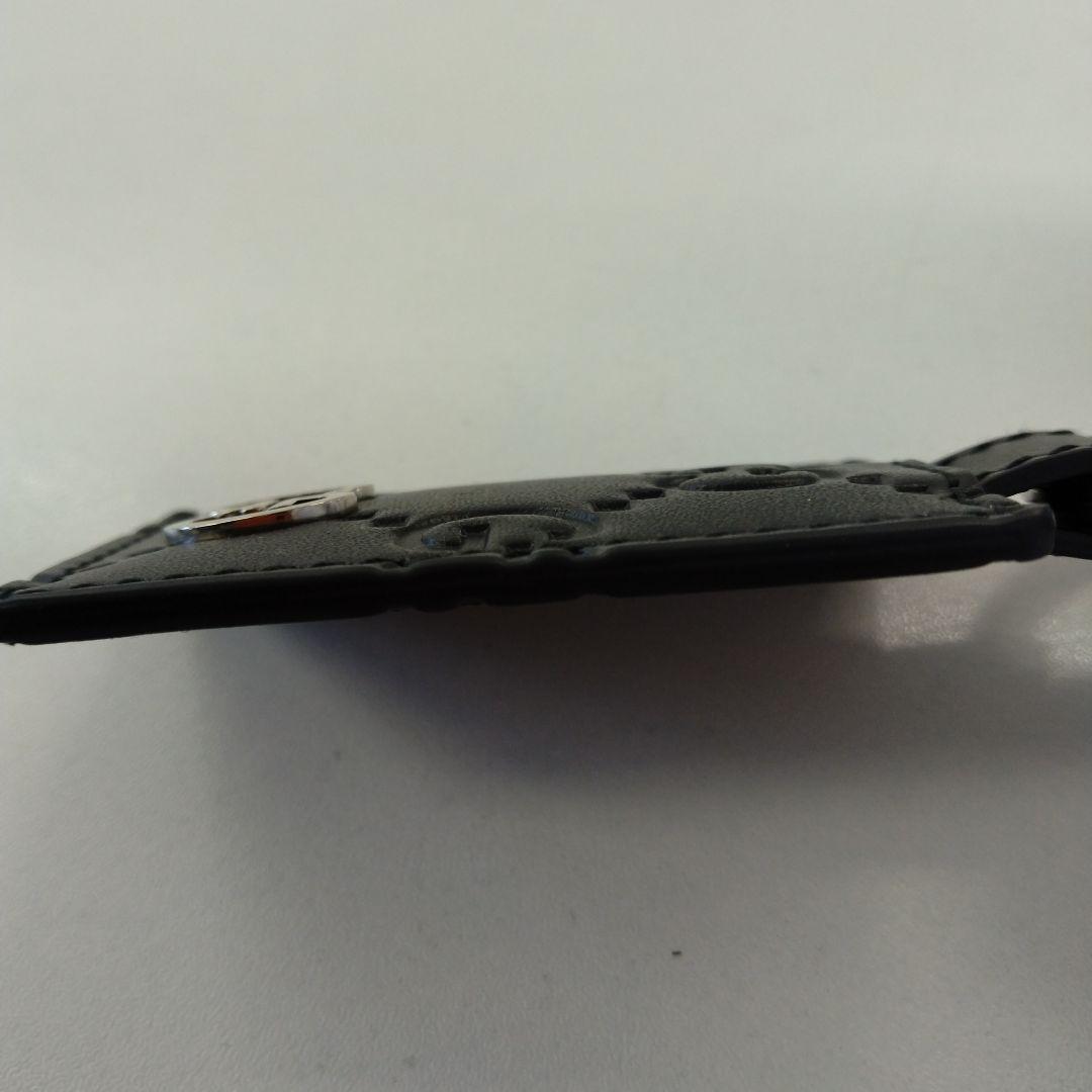 ANR06 グッチ 未使用美品 グッチシマ キーリング キーホルダー