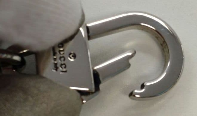 ANR06 グッチ 未使用美品 グッチシマ キーリング キーホルダー