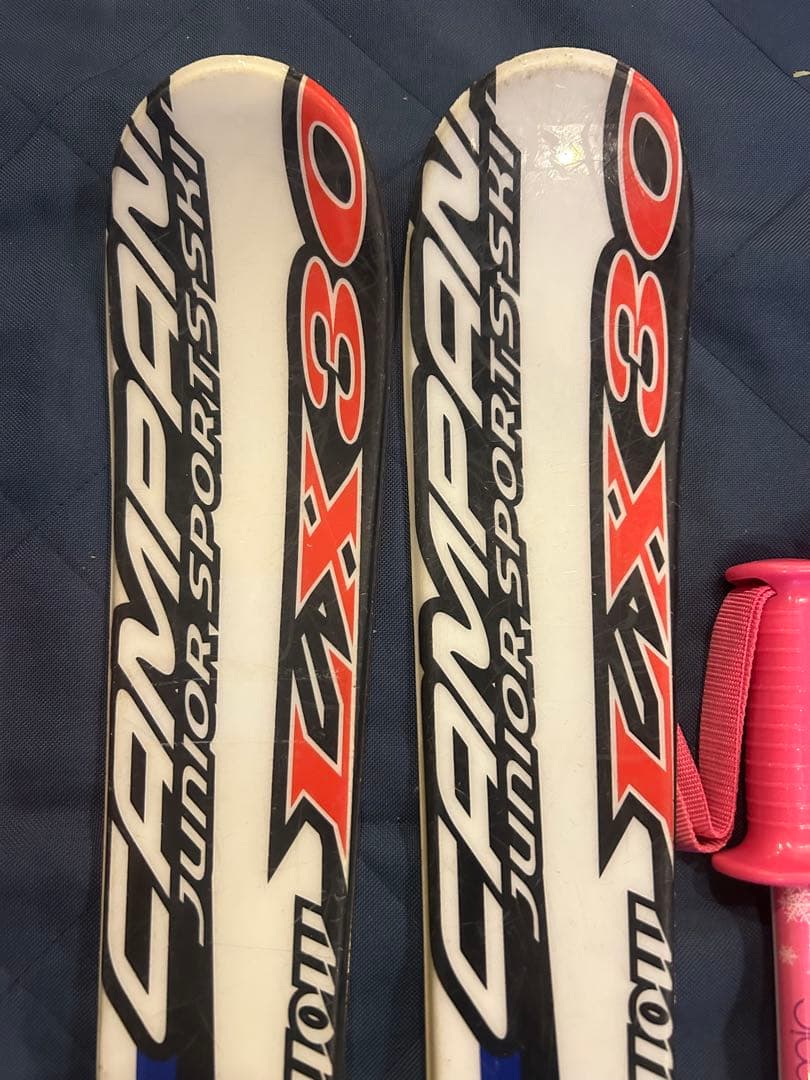 110 120 子供 スキーセット swallow ジュニアスキー