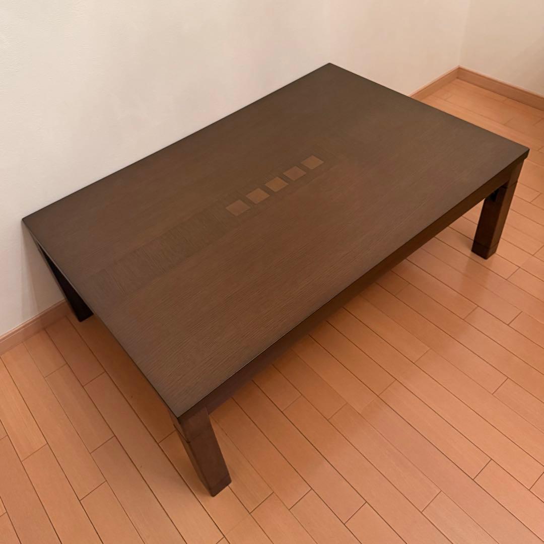 【訳あり】家具調こたつ 折りたたみ 120サイズ (株)協立工芸