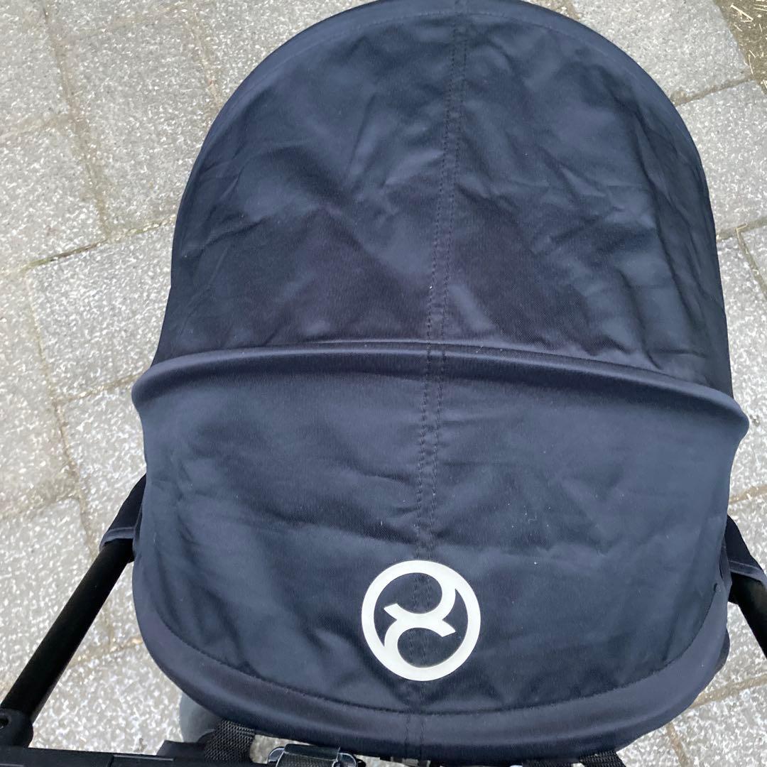 2024.6購入　サイベックス　リベル　黒　ベビーカー 折りたたみ式