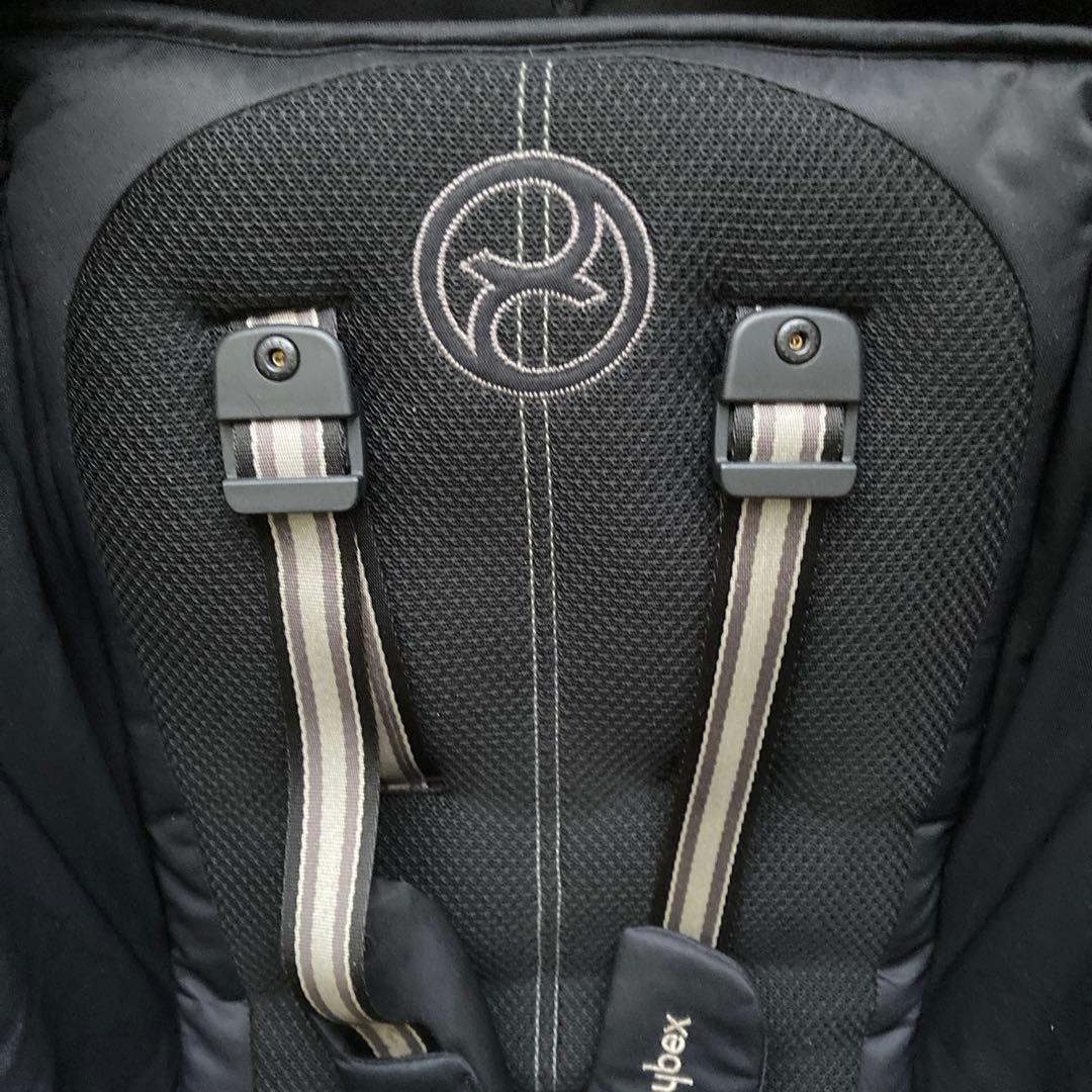 2024.6購入　サイベックス　リベル　黒　ベビーカー 折りたたみ式