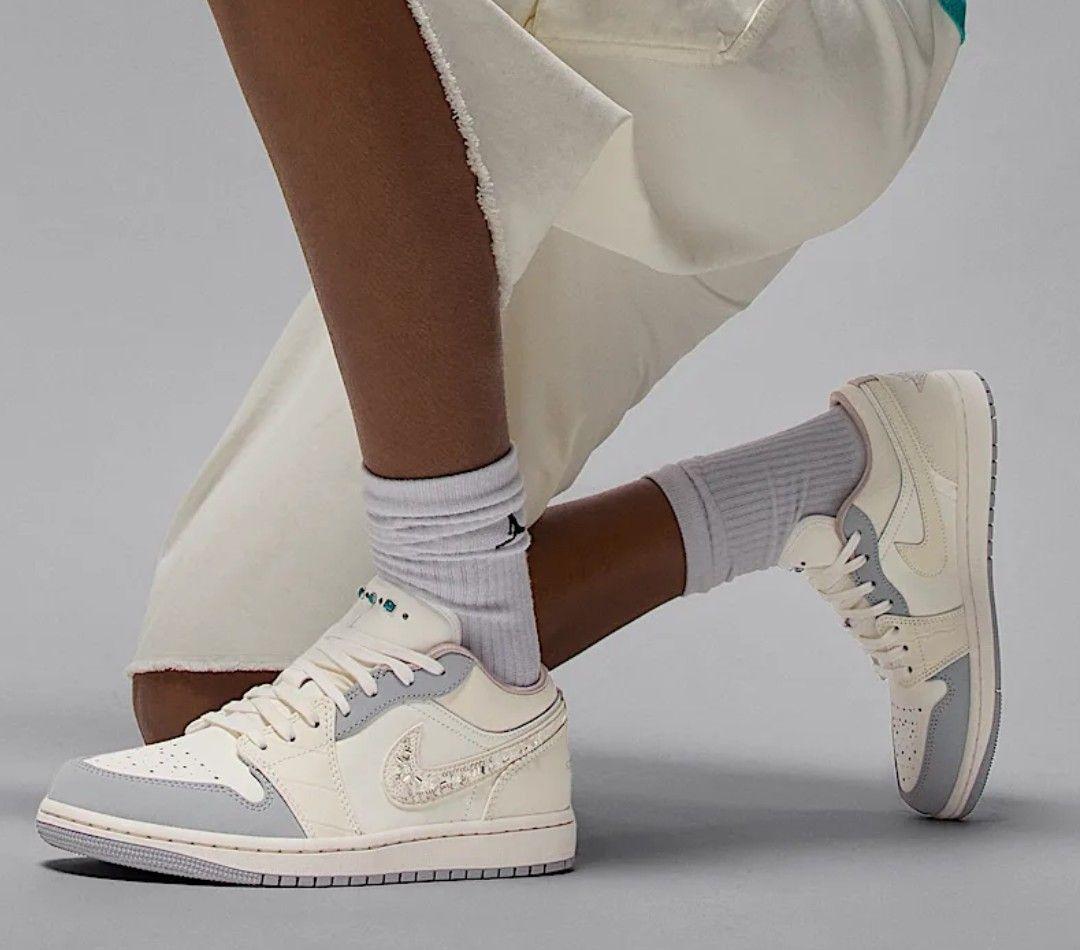 NIKE AIR JORDAN 1 LOW SE ターコイズ パール 27