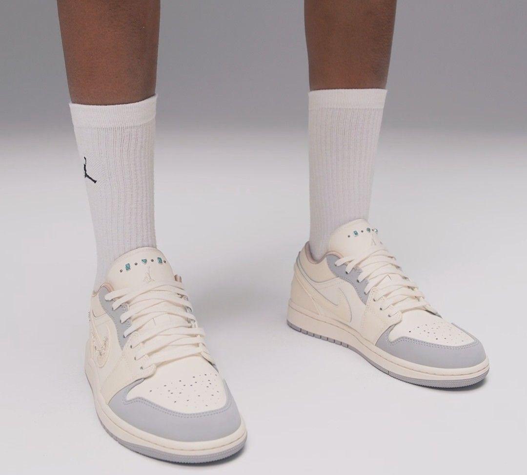 NIKE AIR JORDAN 1 LOW SE ターコイズ パール 27