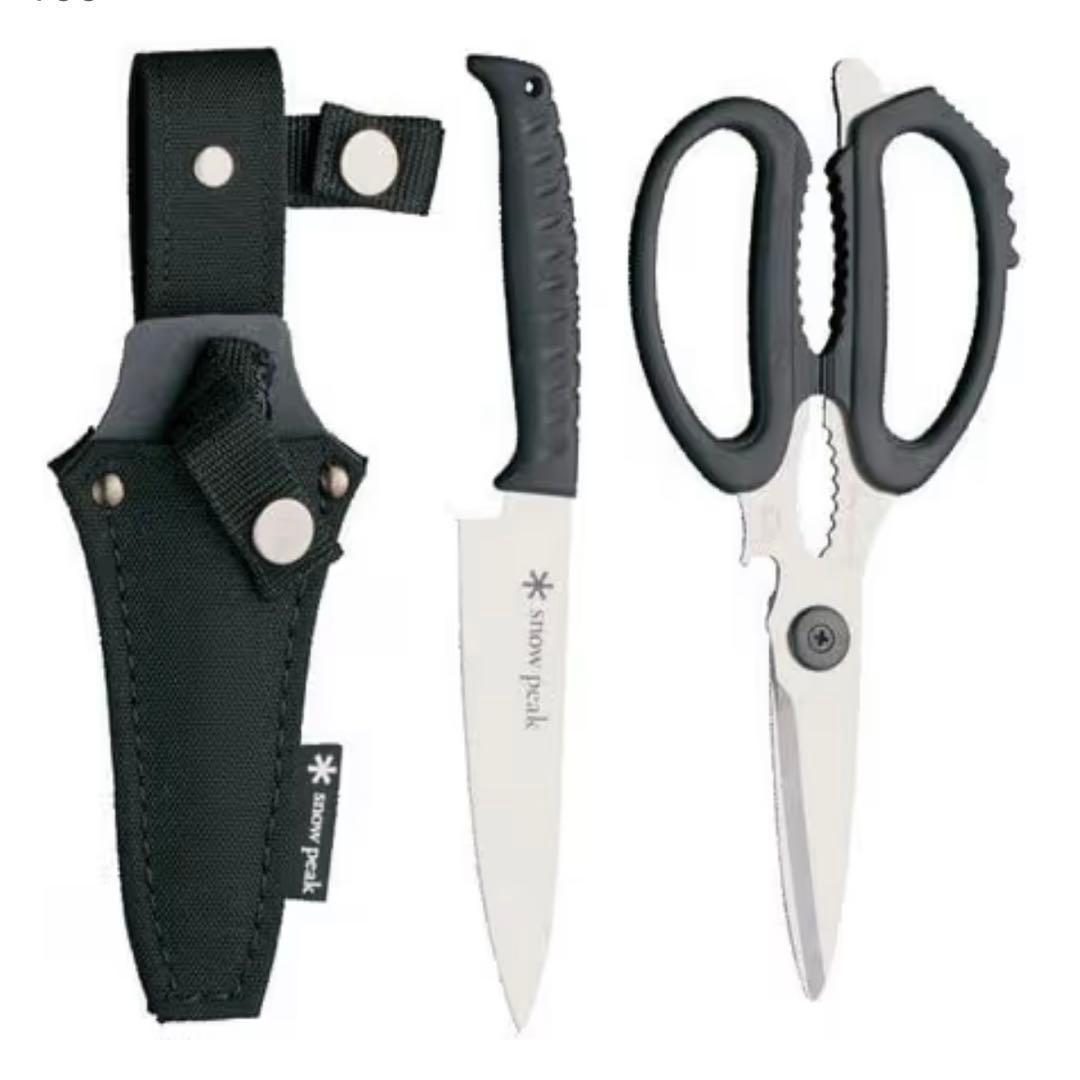 スノーピーク キッチンシザーズセット クッキングツール GK-100 新品