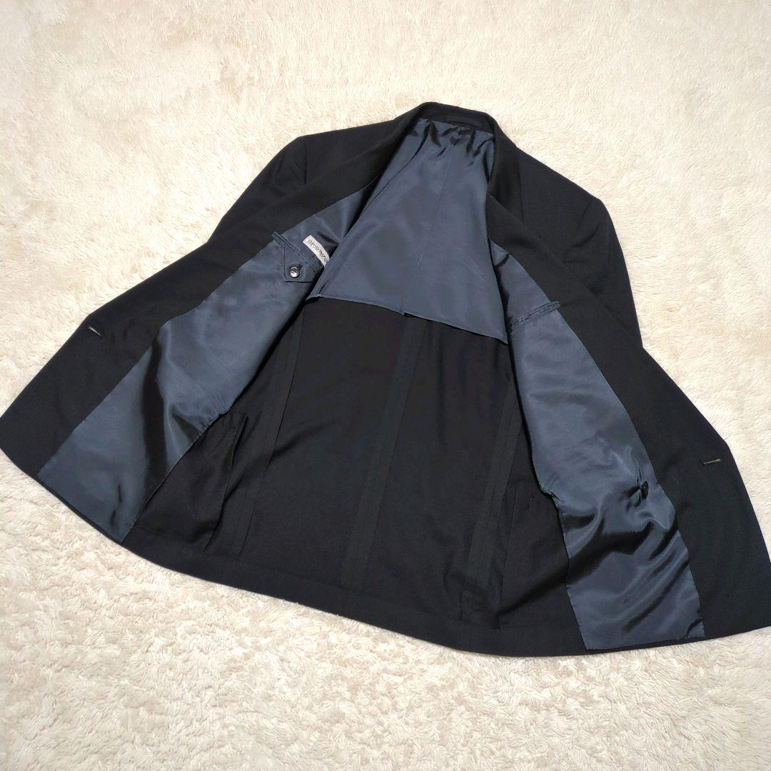 美品！エンポリオアルマーニ　ダブルスーツセットアップ　L　ワイドシルエット