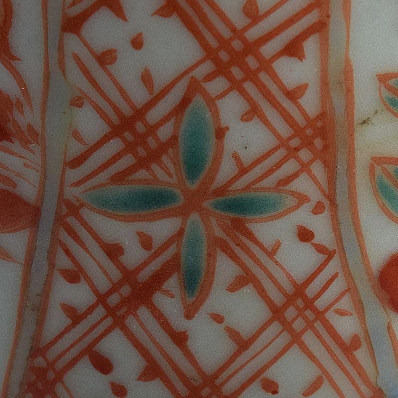 中国　赤絵　花鳥文瓶　C　R8941