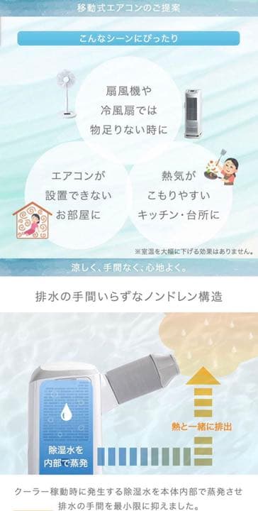 タンスのゲン　スポットクーラー