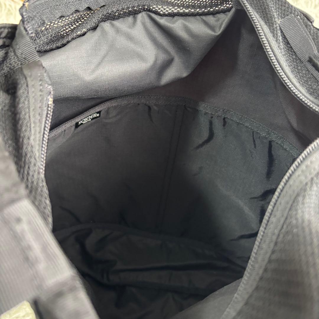 【美品】PORTER ブラック トートバッグ ナイロン
