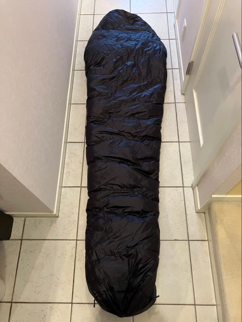 ブルックリンアウトドアカンパニ シュラフ グースダウン450g 800FP