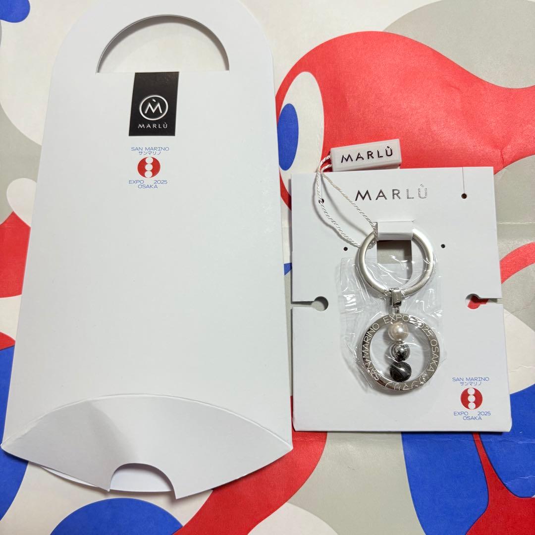 大阪関西万博　サンマリノ　MARLU　キーホルダー　限定品　大人気