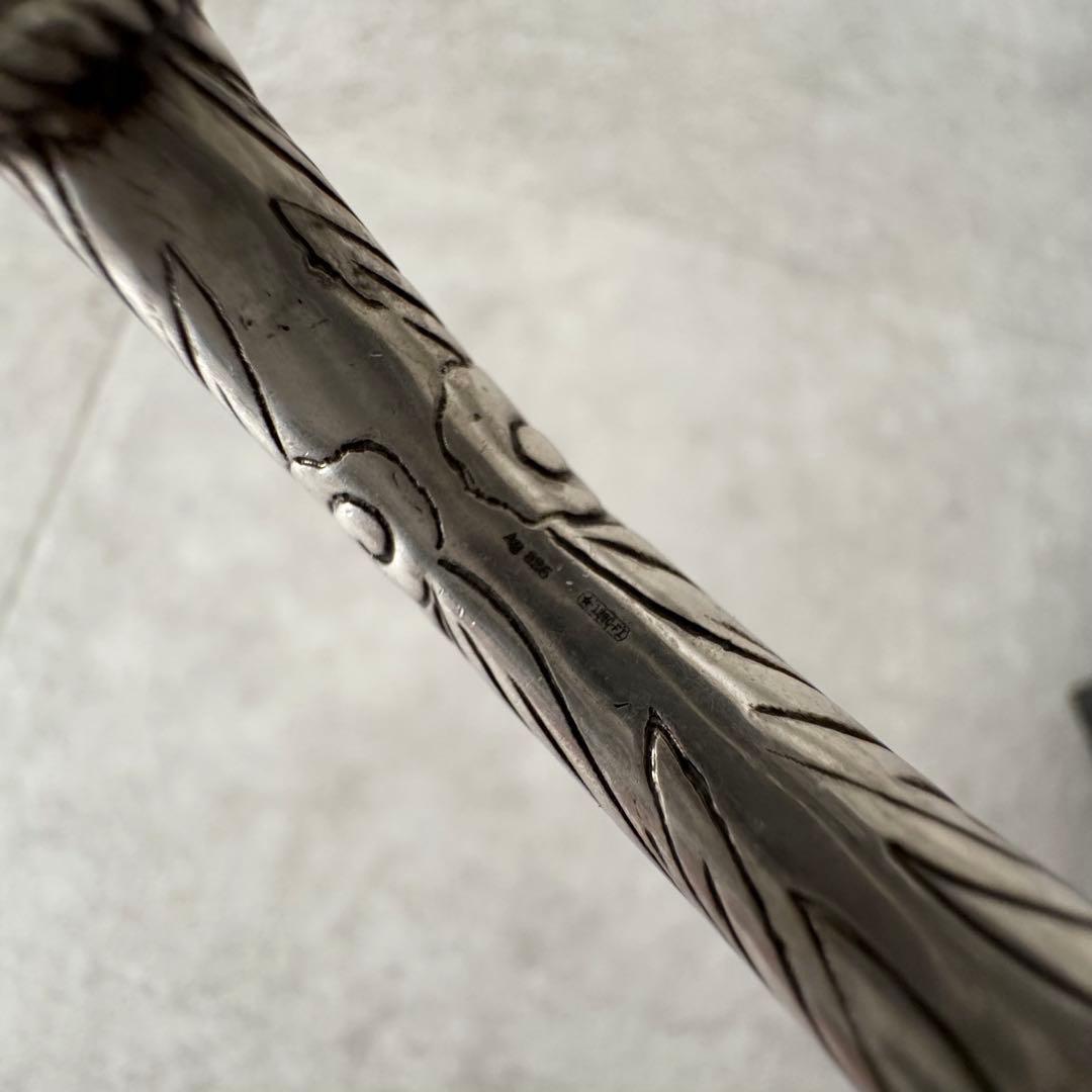 グッチ　バングル　アンガーフォレスト　イーグル　シルバー925　箱　保存袋