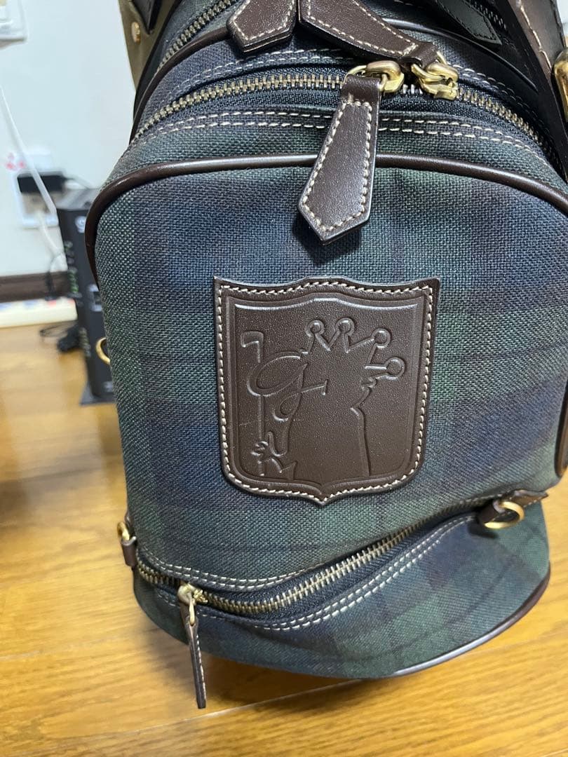 チェック柄ゴルフバッグ・キャディバッグ