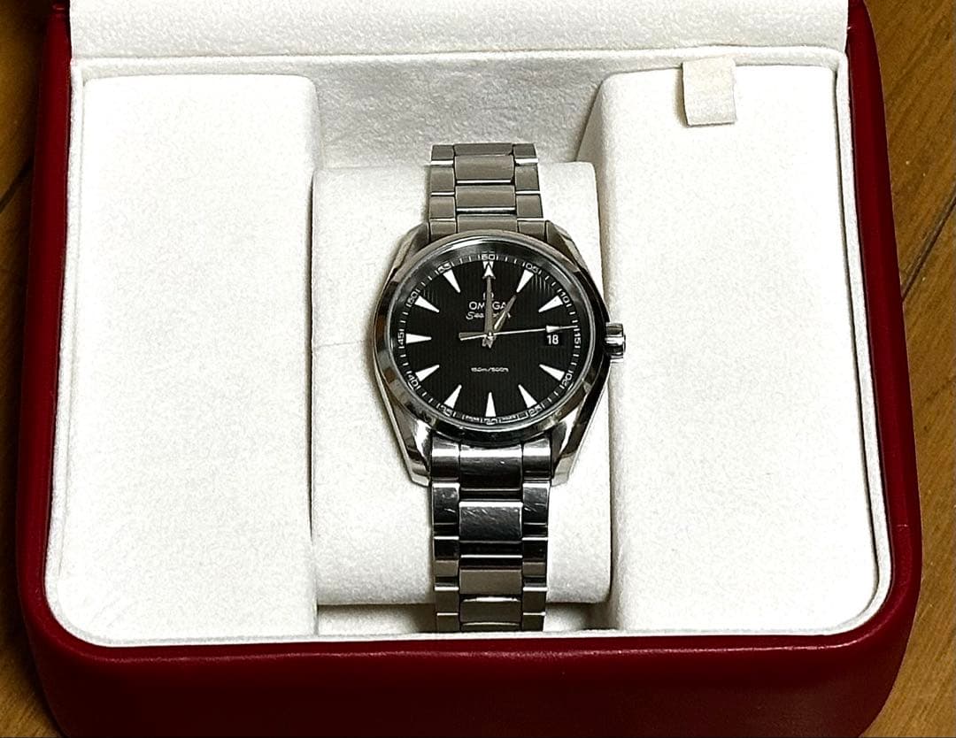 最終価格　omega シーマスター アクアテラ クォーツ 付属品完備