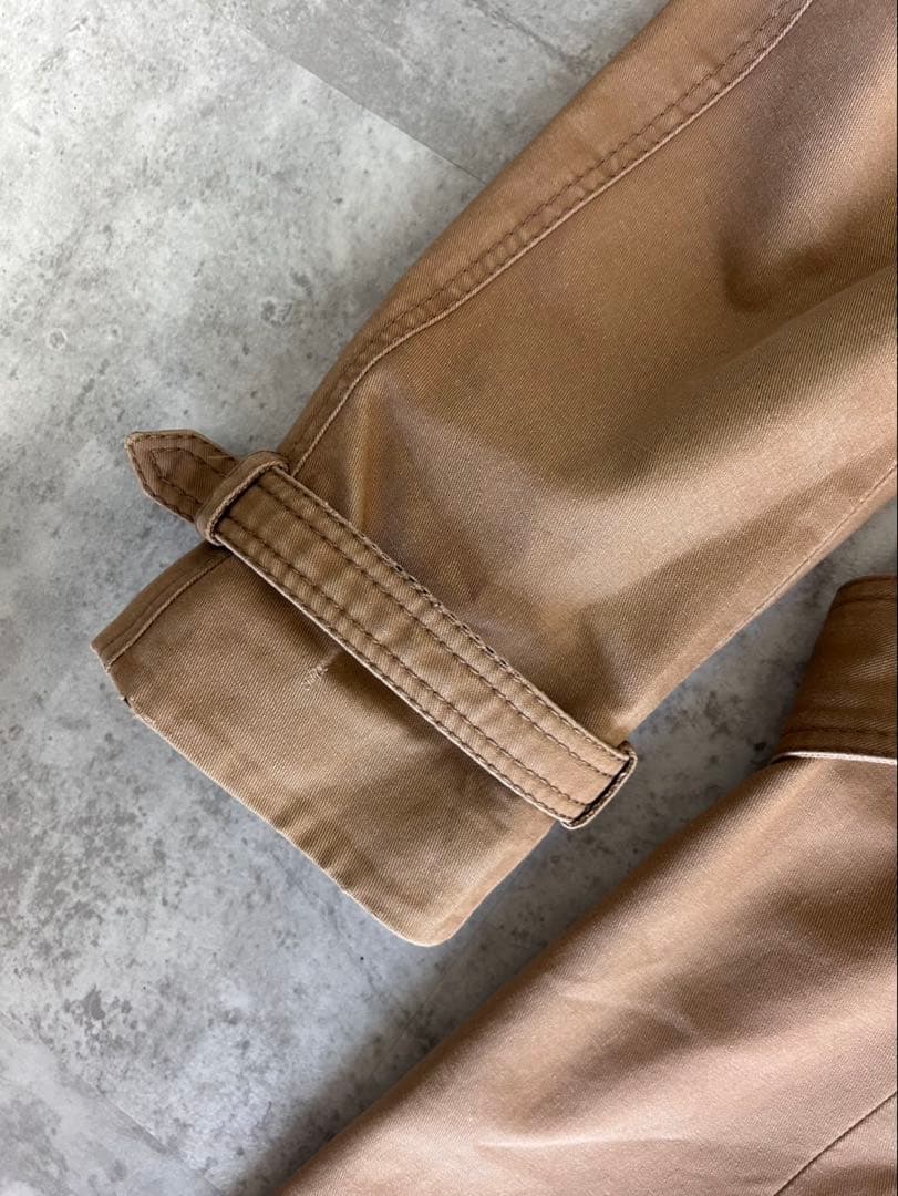 dior homme AW04 ベージュ　トレンチコート　44