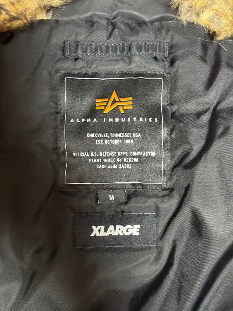 XLARGE × ALPHAINDUSTRIES MA-1ジャケット